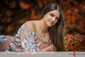 fall season downtown houma la senior girl