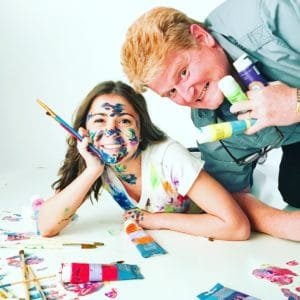 Kirk voclain photographer artist paint senior picture