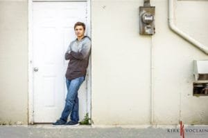 senior boy downtown houma la back door