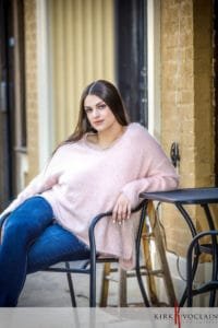 senior girl downtown houma la cafe