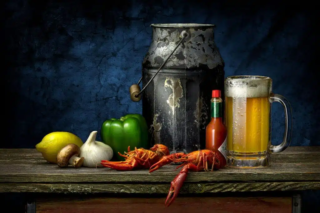 Advertising Image of Seafood Kirk Voclain Photography Houma