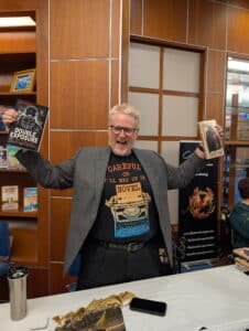 Kirk Voclain first ever book signing