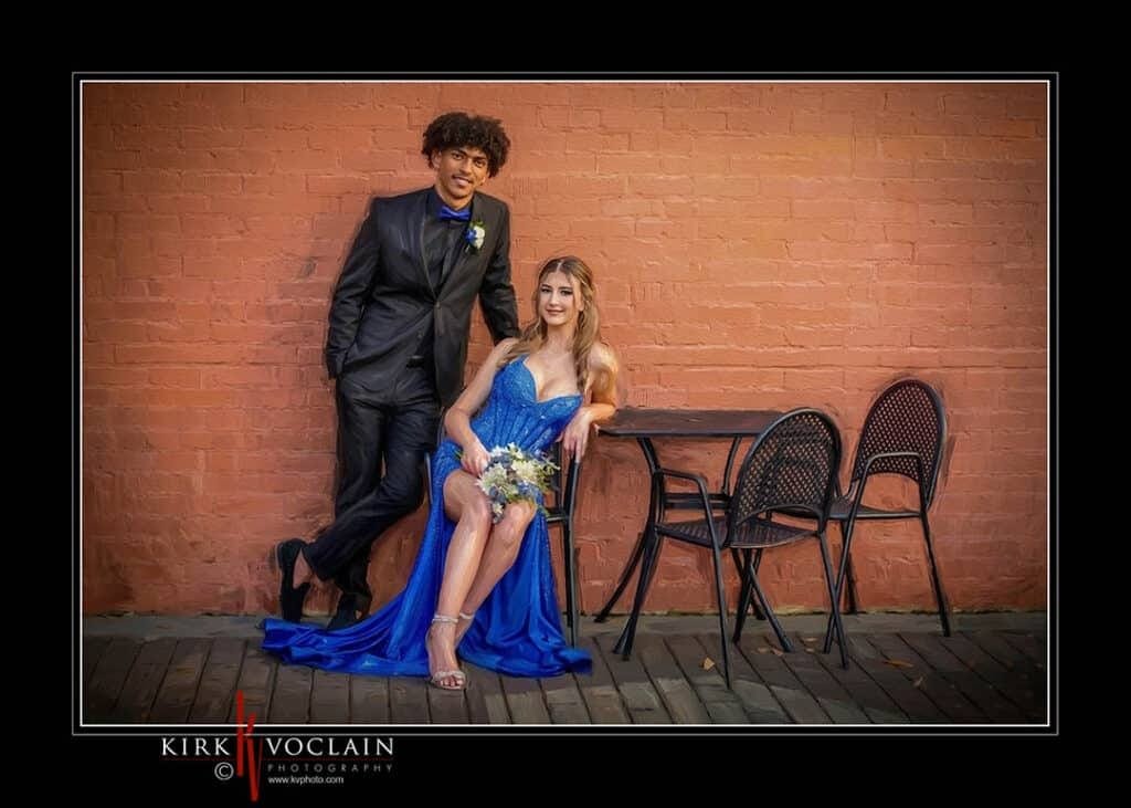 Prom Photo Downtown Houma Kirk Voclain Photography