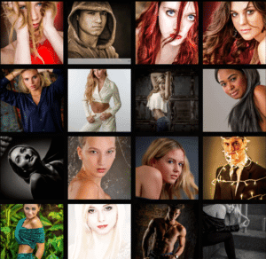 Sample Model Images by Kirk Voclain Photography