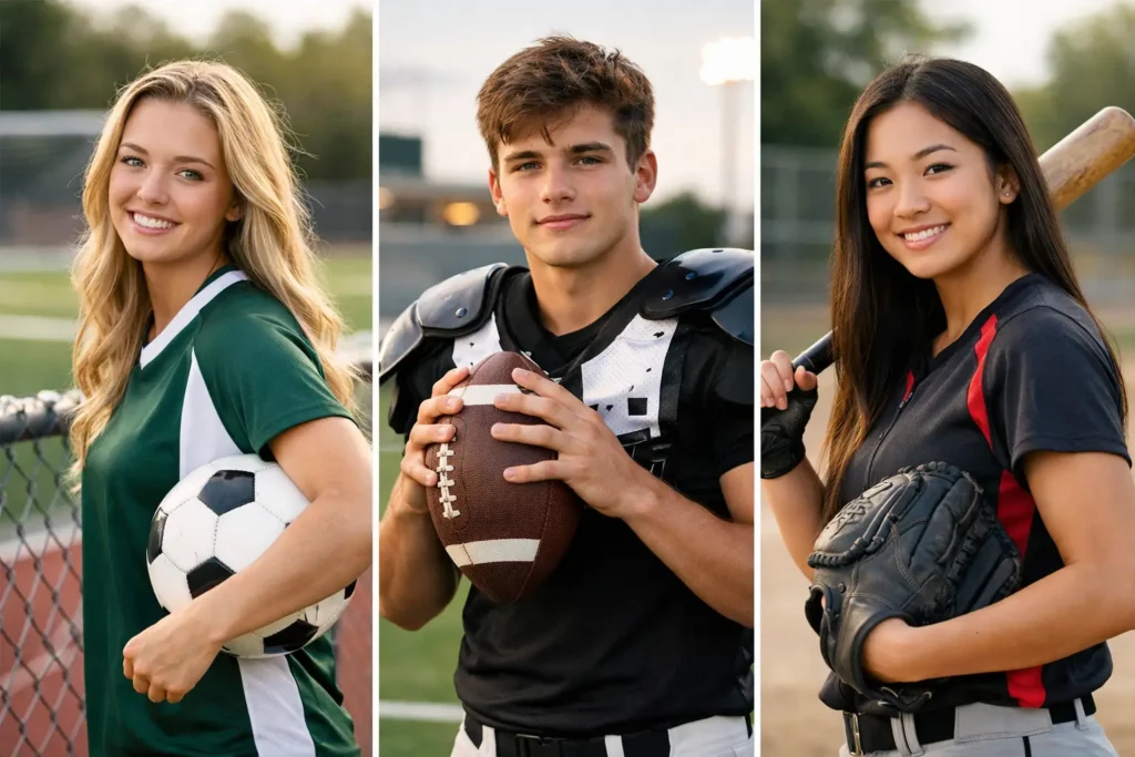 Sports Themed Senior Portraits That Feel Like You